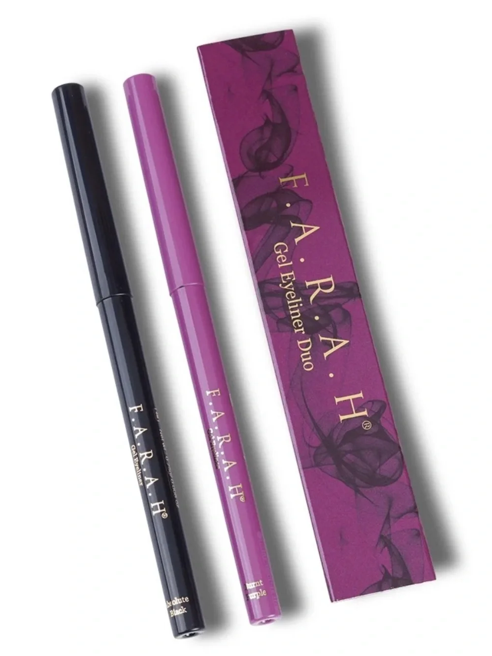 NIB - Farah Gel Eyeliner Duo in Black & Plum